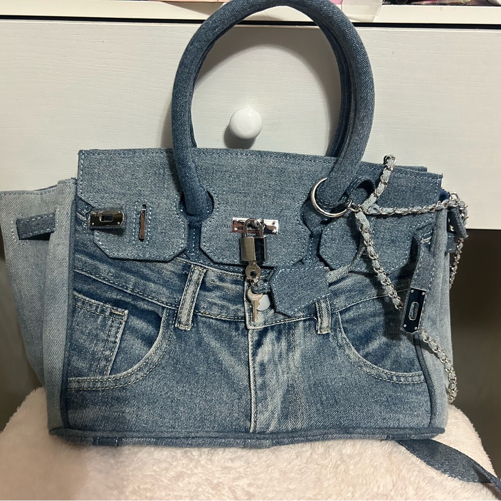 denim purse/handbag